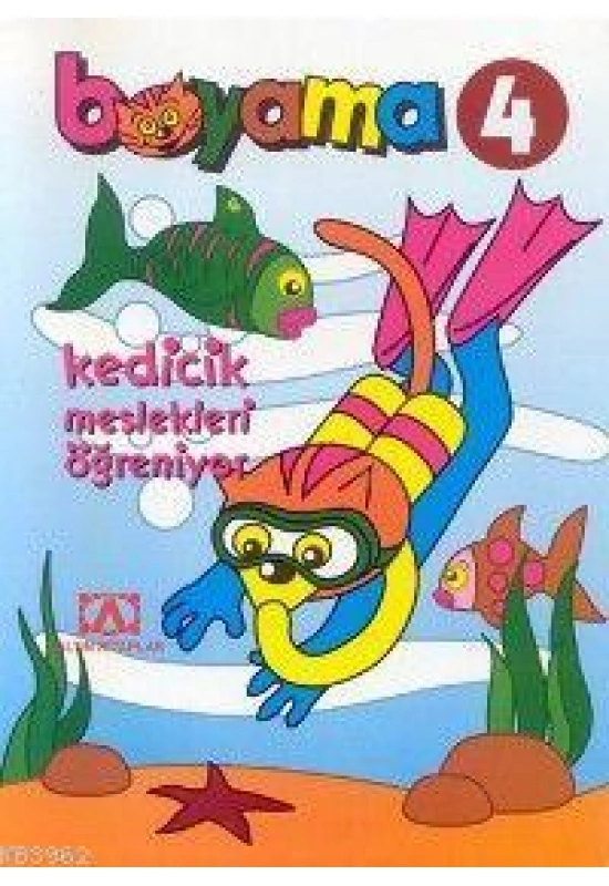 Boyama 4| Kedicik Meslekleri Öğreniyor